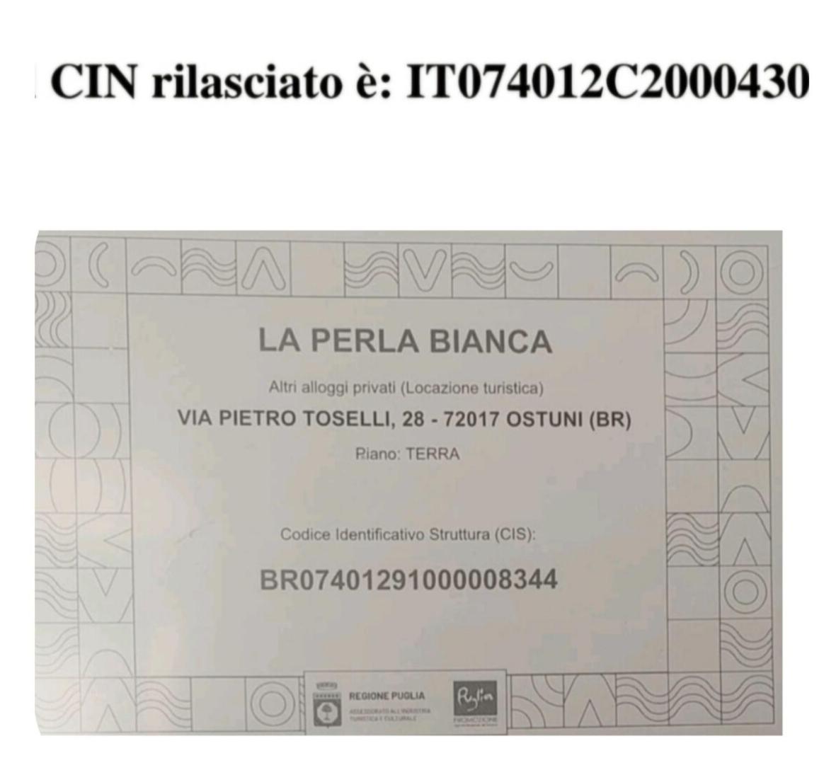 דירות אוסטוני La Perla Bianca מראה חיצוני תמונה